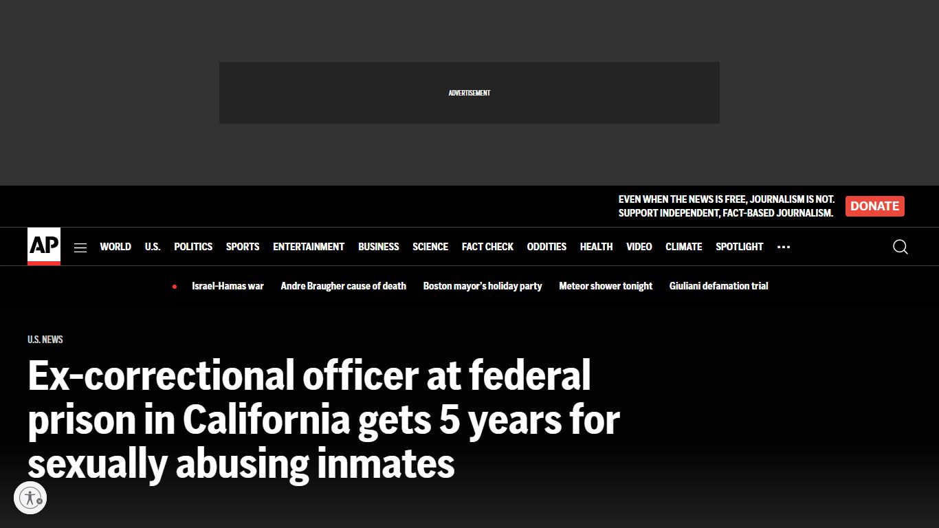 Ex-correctional officer at federal prison in California gets 5 years ...